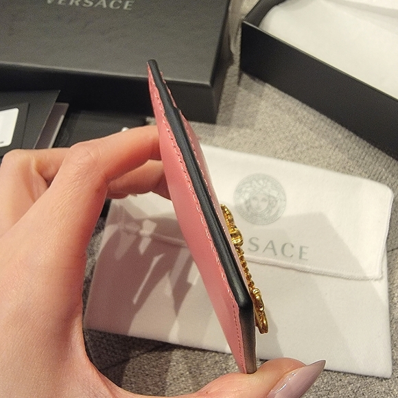 COPY - Versace pink Virtus card holder - Picture 10 of 14